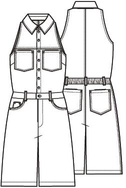 Knipmode 2604-01 jumpsuit