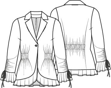 Knipmode 2511-11 blazer