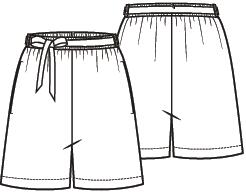 Knipmode 2607-12 short
