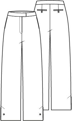 Knipmode 2601-13 broek