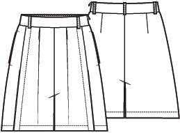 Knipmode 2604-15 short