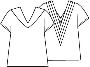 Knipmode 2603-20 top