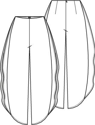 Knipmode 2512-20 broek