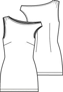 Knipmode 2510-22 top