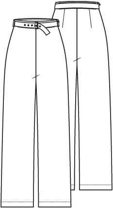 Knipmode 2601-23 broek