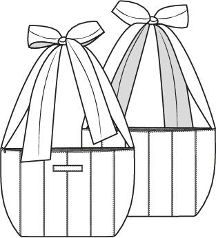 Knipmode 2507-26 tas