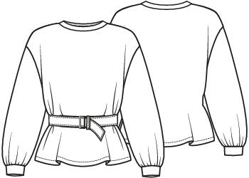 Knipmode 2601-03 sweater