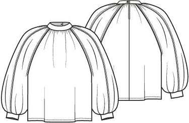 Knipmode 2504-04 top