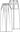 Knipmode 2411-08 broek