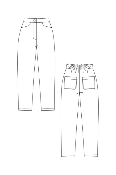 Named Clothing Aina - broek + culotte pdf-patroon