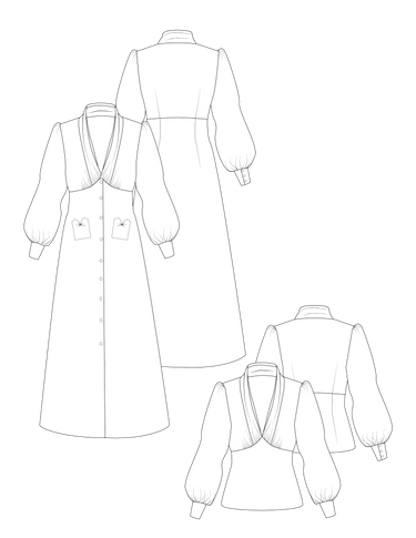 How to do fashion - No. 29 jurk - blouse