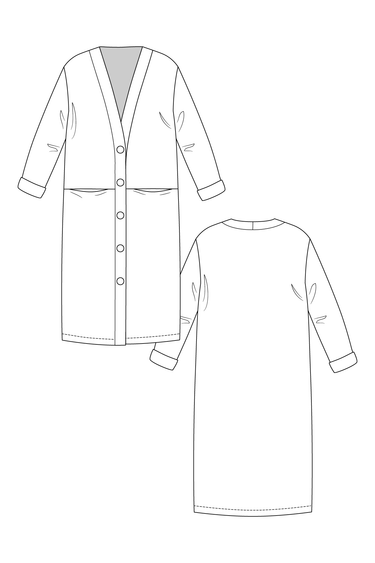 Named Clothing Esme - vest pdf-patroon