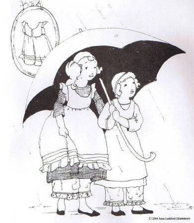 Sense and Sensibility - Girls Pinafore Pantaloons