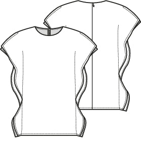 Knipmode 2403-05 top