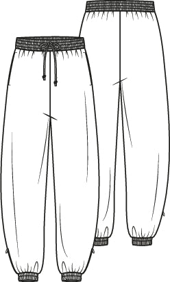 Knipmode 2403-18 broek