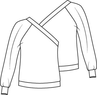 Knipmode 2405-21 sweater