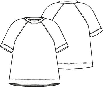 Knipmode 2409-28 t-shirt