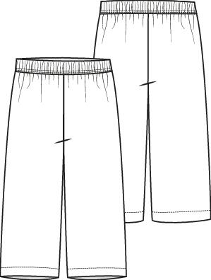 Knipmode 2409-30 broek