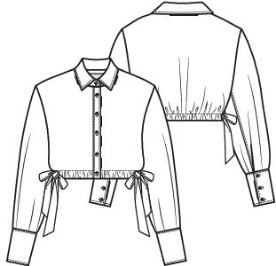 Knipmode 2410-18 blouse