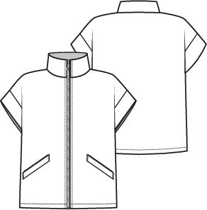 Knipmode 2412-07 bodywarmer