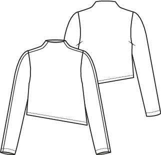Knipmode 2412-18 sweater