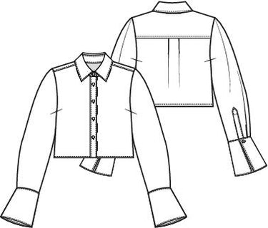 Knipmode 2503-03 blouse