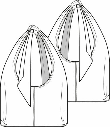 Knipmode 2609-01 tas