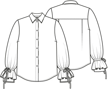 Knipmode 2611-14 blouse