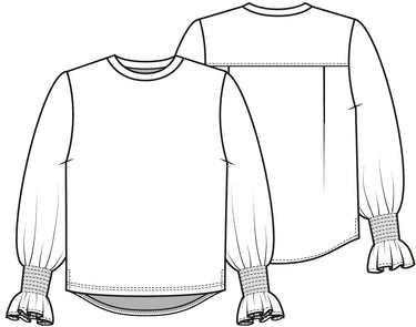 Knipmode 2611-15 sweater