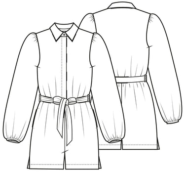 Knipmode 2611-25 playsuit