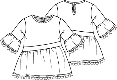 KNIPkids 2001-01 jurk