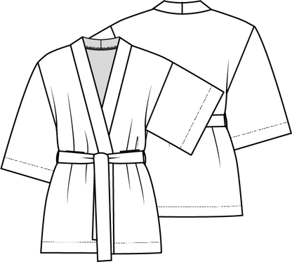 Knipmode 2310-24 kimono