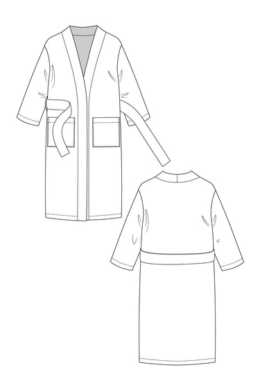 Named Clothing Lahja - badjas pdf-patroon