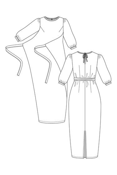 Named Clothing Lilja - jurk pdf-patroon
