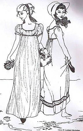 Sense and Sensibility - Regency Gown