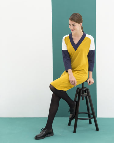 Knipmode 1702-04 jurk