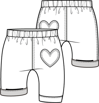 KNIPkids 2202-03 short
