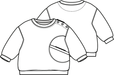 KNIPkids 2205-06 sweater