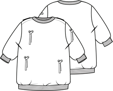 KNIPkids 2206-03 jurk