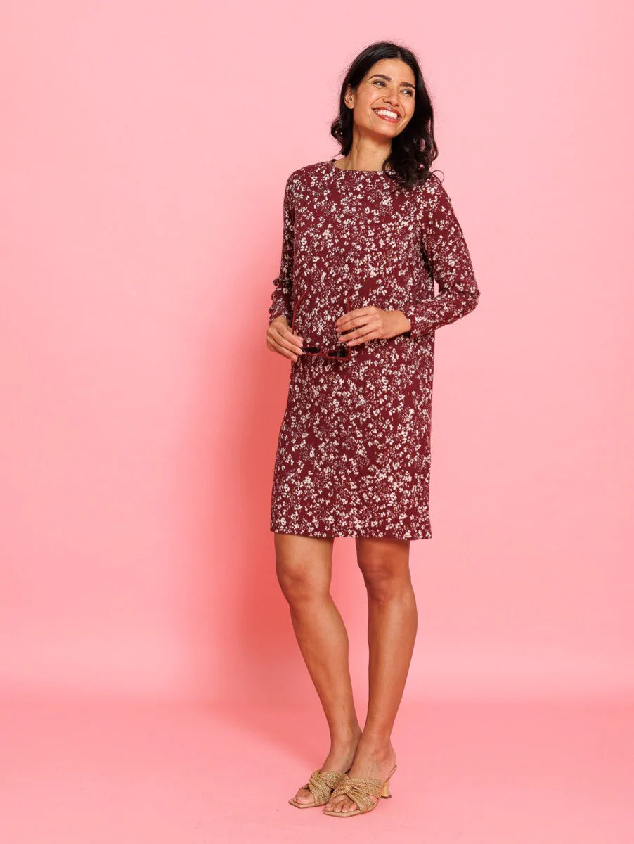 Knipmode 2308-06 jurk –