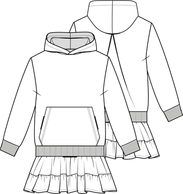 KNIPkids 2304-21 jurk