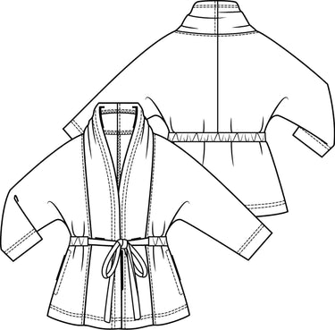 Knipmode 1811-02 vest