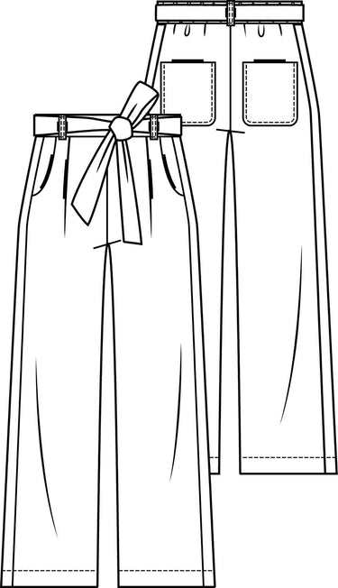 Knipmode 1812-06 broek