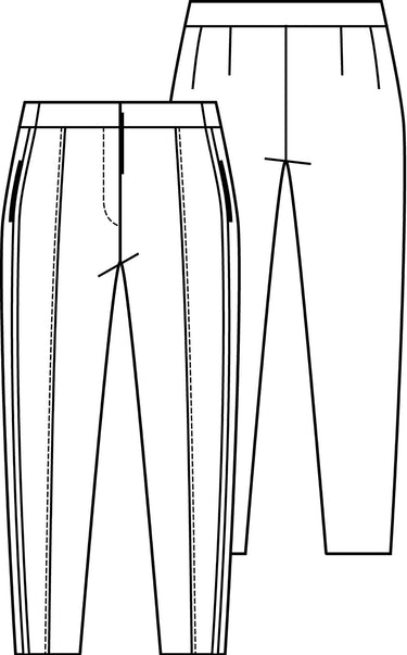 Knipmode 1812-07 broek