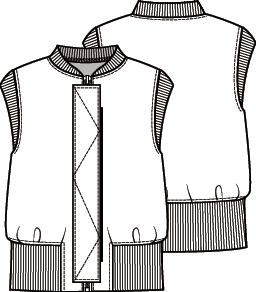 KNIPkids 2101-20 bodywarmer