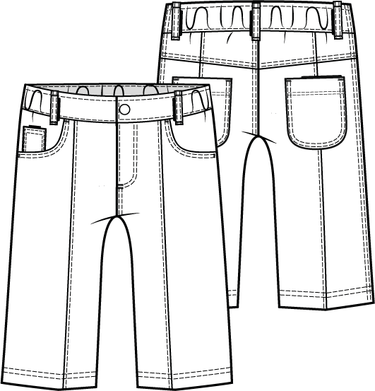 KNIPkids 2301-06 broek