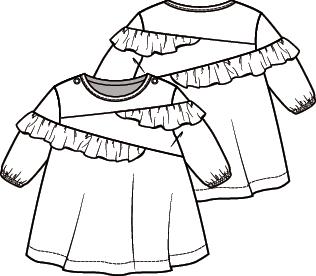 KNIPkids 2002-01 jurk