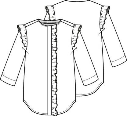 KNIPkids 2005-28 blouse