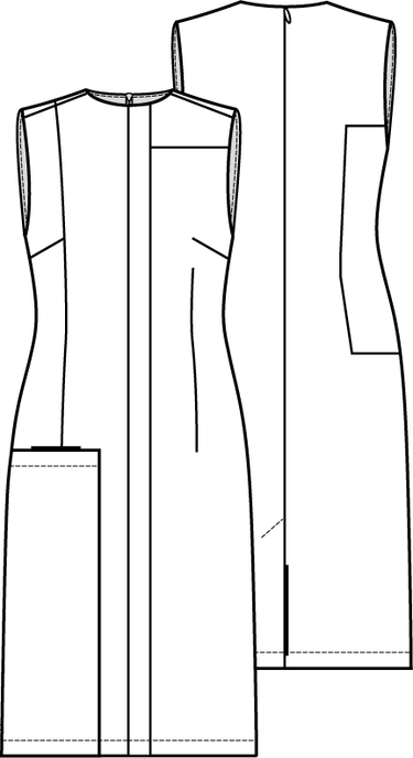 Knipmode 0722 - 06 - Jurk Model