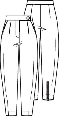 Knipmode 2110-14 broek